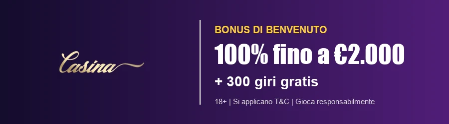 Casina bonus di benvenuto