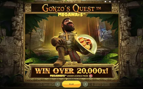Gonzo's Quest Megaways di Red Tiger